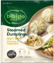 Bibigo Steamed Dumpling Chicken & Coriander 560g x 15 packs-image