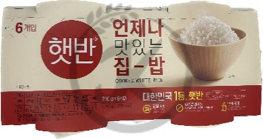 CJ Microwavable Cooked Rice (210g x 6) 6 packs-image