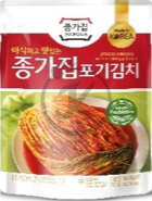 Jongga Pogi Kimchi (Whole Napa Cabbage Kimchi)Pouch 500g x 10 packs-image