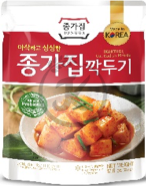 Jongga Radish Kimchi(Cube) 500g x 10 packs-image